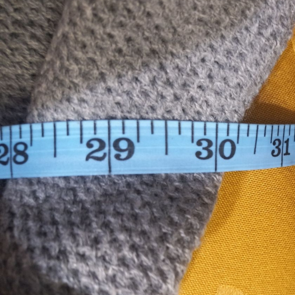 David and Young Toggle Closure Poncho Cape Shawl Heather Gray - Picture 4 of 4